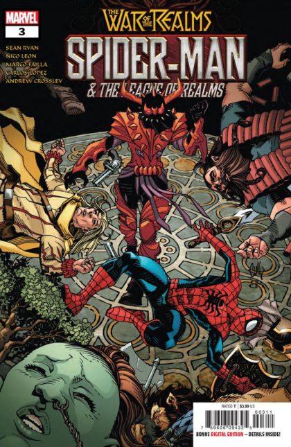 War of the Realms: Spider-Man & the League of Realm #3A Regular Ken Lashley Cover