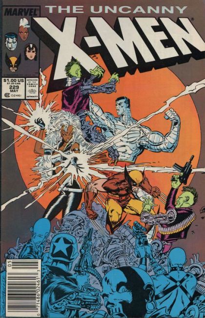 Uncanny X-Men, Vol. 1 #229B Newsstand Edition