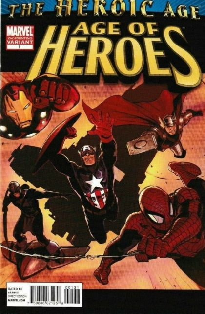 Age of Heroes (2010) #1D Avengers cover