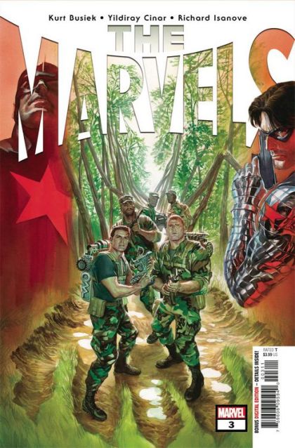The Marvels #3A Regular Alex Ross Cover