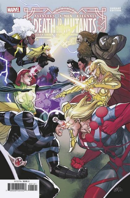 A.X.E.: Death to The Mutants #1B Leinil Francis Yu Variant