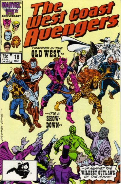 The West Coast Avengers, Vol. 2 #18A Direct Edition
