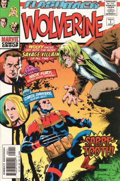 Wolverine, Vol. 2 #-1A Direct Edition