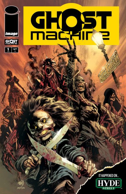 Ghost Machine #1J Ivan Reis Hyde Street Monster Variant