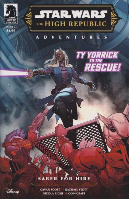 Star Wars: The High Republic Adventures - Saber For Hire #2 Rachael Stott Regular