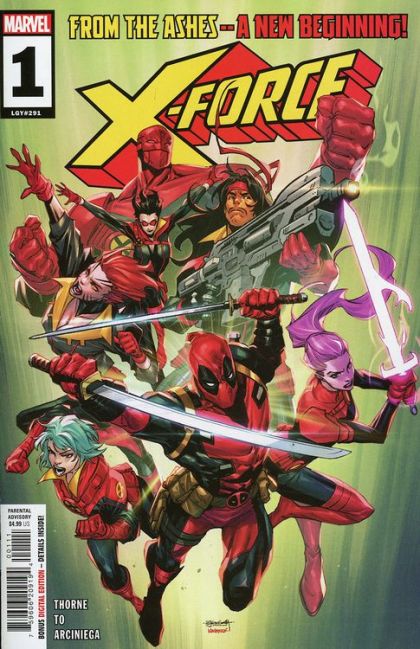 X-Force, Vol. 7 #1A Stephen Segovia Regular