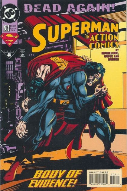 Action Comics, Vol. 1 #705A Direct Edition