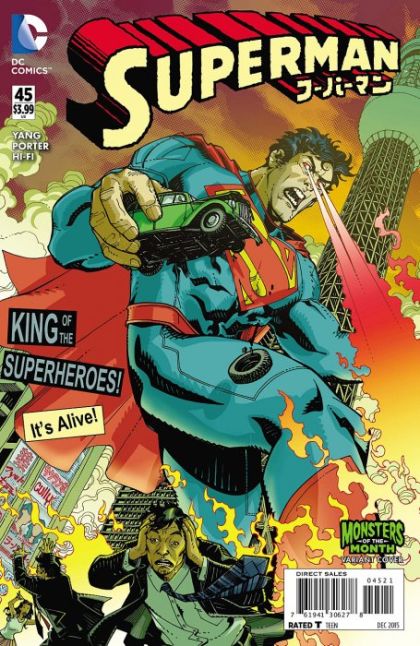 Superman, Vol. 3 #45B Cully Hamner Monsters Variant