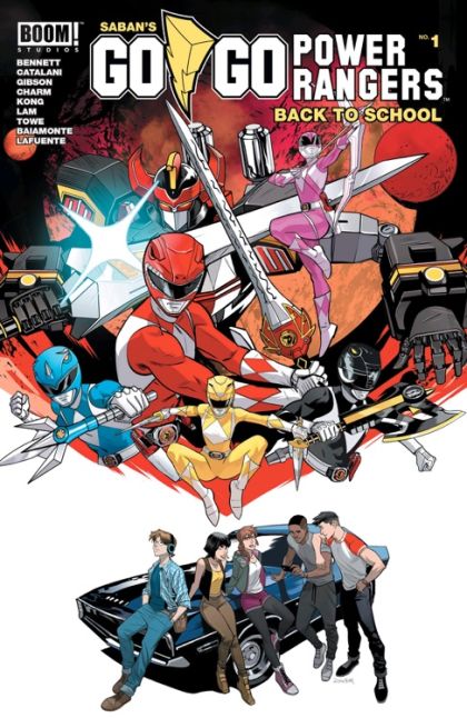 Go Go Power Rangers: Back To School #1A Dan Mora Regular