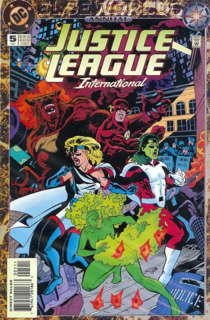 Justice League: Europe - Annual #5A Direct Edition