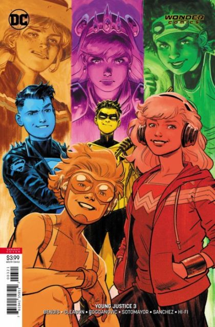 Young Justice, Vol. 3 #3B Variant Evan Doc Shaner Cover