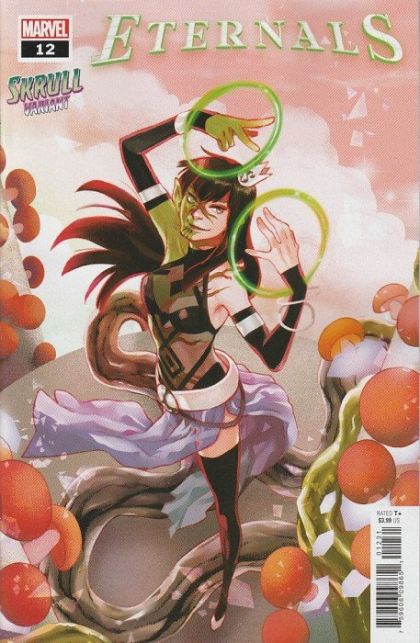Eternals, Vol. 5 #12C Nao Fuji Skrull Cover