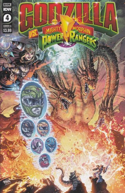 Godzilla vs. Mighty Morphin Power Rangers, Vol. 1 #4A Freddie Williams II Regular