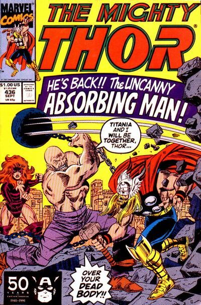 Thor, Vol. 1 #436A Direct Edition