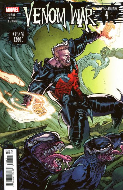 Venom War #4E Andrei Bressan Team Eddie Variant
