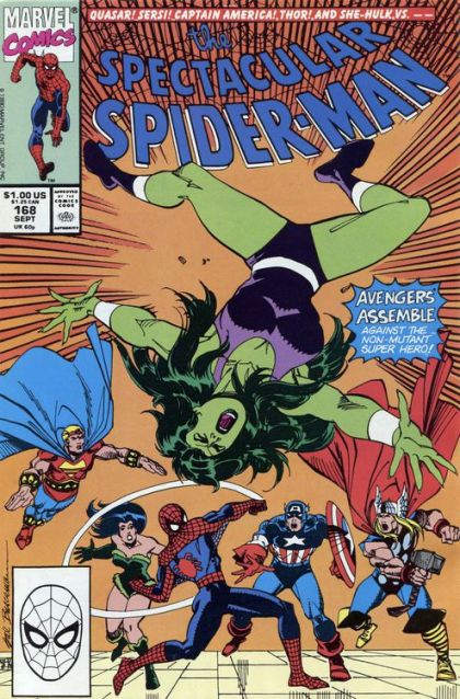 The Spectacular Spider-Man, Vol. 1 #168A Direct Edition