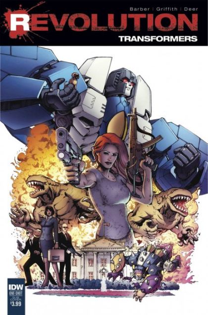Transformers Revolution #1B Andrew Griffith Subscription Cover