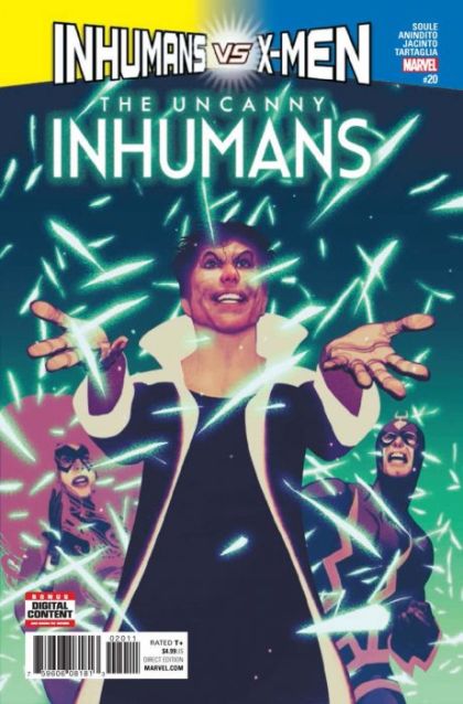 The Uncanny Inhumans #20A Regular Frazer Irving & Scott Wilson Cover