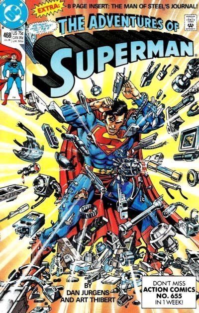 The Adventures of Superman #468A Direct Edition