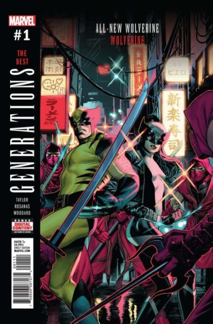 Generations: Wolverine & All-New Wolverine #1A Regular Jorge Molina Cover