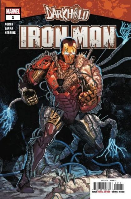 Darkhold: Iron Man #1A Regular Valerio Giangiordano Cover