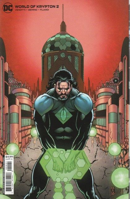 World of Krypton, Vol. 3 #2B Variant Darick Robertson Card Stock Cover