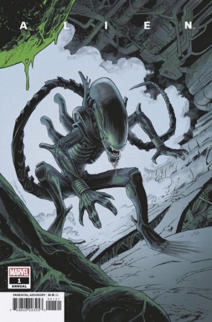 Alien (Marvel Comics) Annual #1B Declan Shalvey Variant Cover