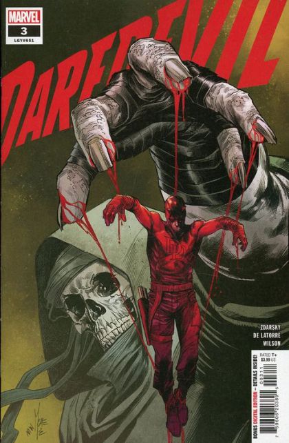 Daredevil, Vol. 7 #3A Regular Marco Checchetto Cover
