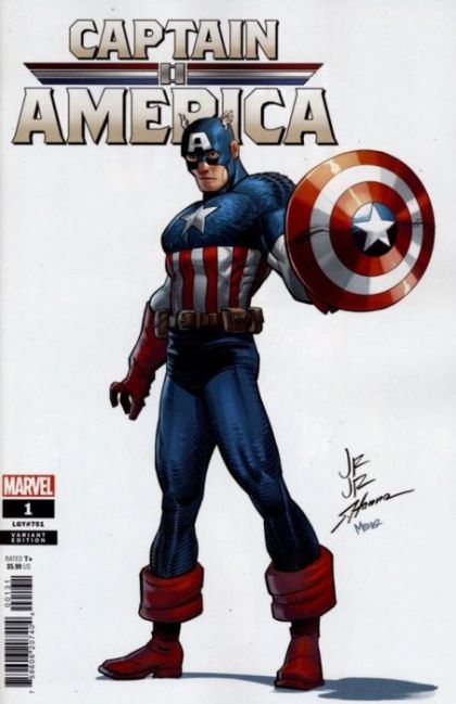 Captain America, Vol. 11 #1C John Romita Jr Variant