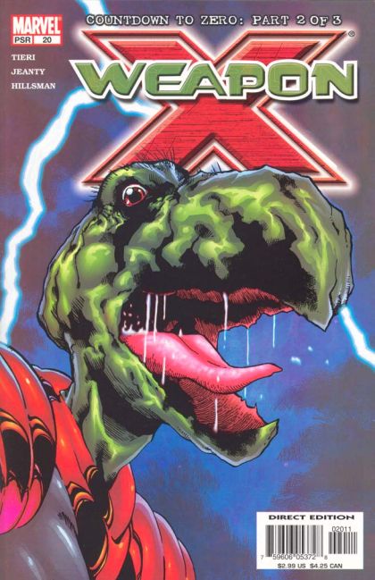 Weapon X, Vol. 2 #20A Direct Edition