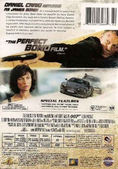 Quantum of Solace (2008) - DVD