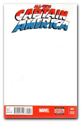 All New Captain America #1 Blank Variant