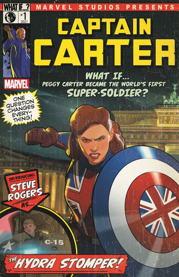 Captain Carter #1 Marvel Studios Animation Variant