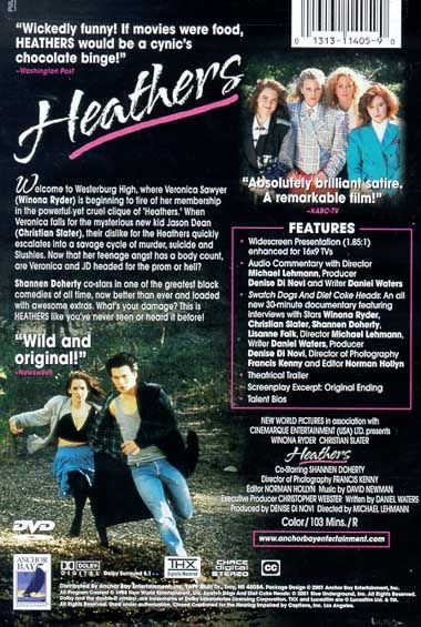 Heathers (1989) Special Edition - DVD