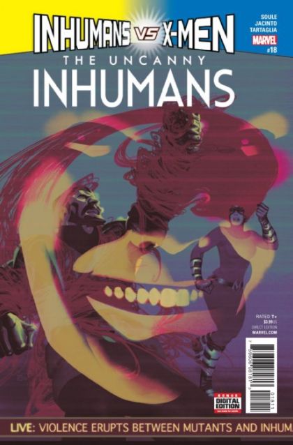 The Uncanny Inhumans #18A Regular Frazer Irving Cover