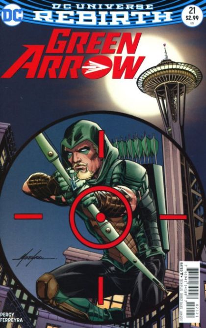 Green Arrow, Vol. 6 #21B Variant Mike Grell Cover