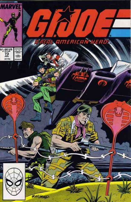 G.I. Joe: A Real American Hero (Marvel) #73A Direct Edition