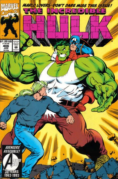 The Incredible Hulk, Vol. 1 #406A Direct Edition