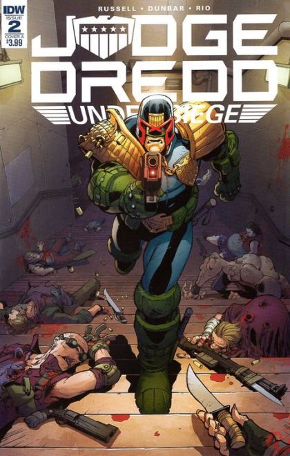 Judge Dredd: Under Siege #2A Regular Max Dunbar Cover