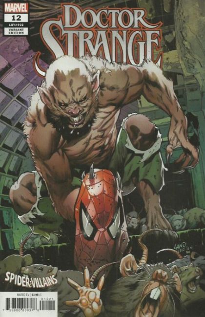 Doctor Strange, Vol. 5 #12B Variant Greg Land Spider-Man Villains Cover