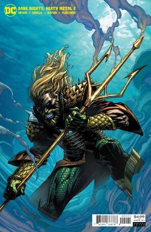 Dark Nights: Death Metal #2B David Finch Aquaman Variant