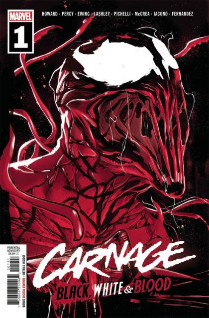 Carnage: Black, White & Blood #1A Regular Sara Pichelli Cover