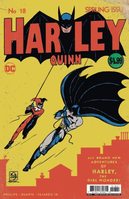 Harley Quinn, Vol. 4 #18D Ryan Sook Homage Variant