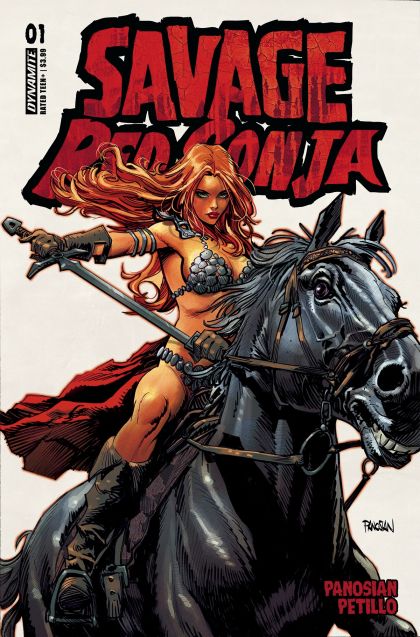 Savage Red Sonja #1A Dan Panosian Regular