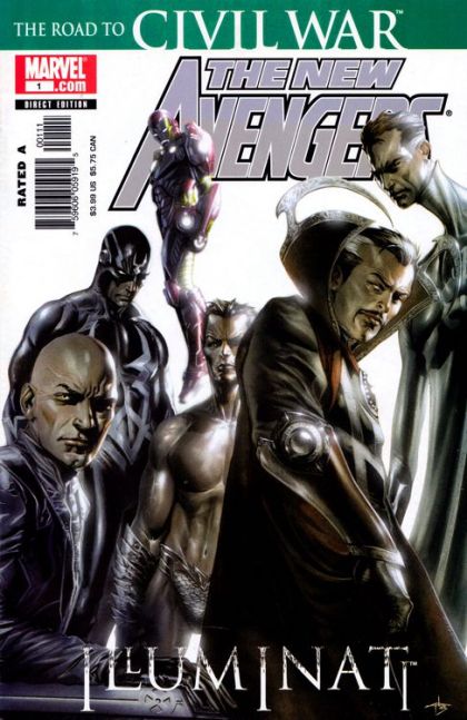 New Avengers: Illuminati, Vol. 1 #1A Gabriele Dell'Otto Cover