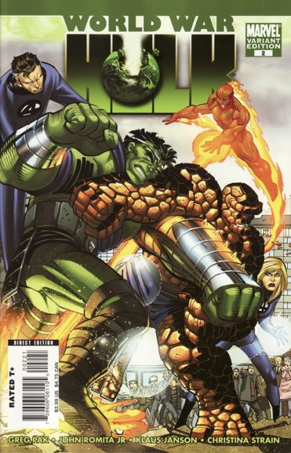 World War Hulk #2B Variant Cover