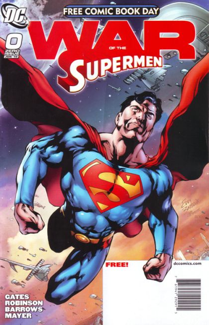 Superman: War of the Supermen #0 2010 Free Comic Book Day