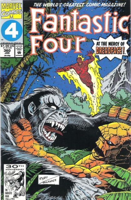 Fantastic Four, Vol. 1 #360A Direct Edition