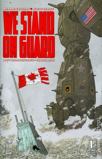 We Stand On Guard #1B Second Printing