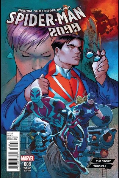 Spider-Man 2099, Vol. 3 #8B Variant Story Thus Far Cover